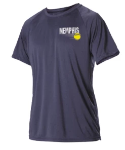 Alleson Womens Heather Short Sleeve Tech Tennis Jersey