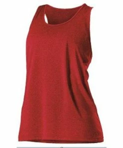 Alleson Girls Heather Tech Racerback Tank