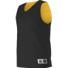 Alleson Youth Reversible Mesh Basketball Tank -Goalrilla Shop 560r black20gold