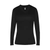 Badger Womens Ultimate Softlock Fitted Long Sleeve Jersey -Goalrilla Shop 6464 BK