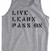 Live Learn Pass On Tank -Goalrilla Shop A LIVELPOTANK
