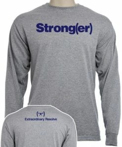 Elitefts™ Strong(er) Navy Long Sleeve T-Shirt