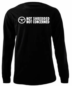 Elitefts™ Not Shredded Not Concerned Long Sleeve T-Shirt
