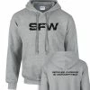 SFW Gray Hoodie -Goalrilla Shop A SFWHOOD GRAY
