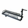Bumper Plate Rack With Wheels - 12 Plate - Signature -Goalrilla Shop DSWS S BPRW 12