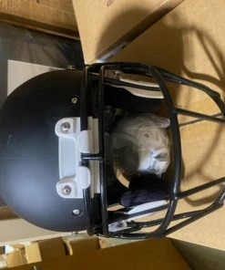 Schutt Air XP Pro Q10 VTD Matte Black Helmet Size Large With Black Q10-TROPO-SW Facemask -Goalrilla Shop Schutt Q10 6