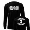 Team Swede Long Sleeve -Goalrilla Shop a swedels x black