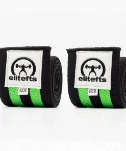 Elitefts™ JUPITER Wrist Wraps -Goalrilla Shop black and green 2 stripes 2 1 scaled