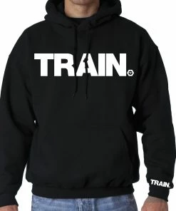 Elitefts™ Train White Hoodie