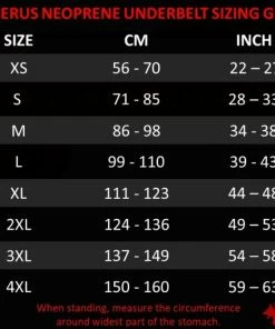 Cerberus 7MM Neoprene Underbelt 13 Cerberus 7MM Neoprene Underbelt -Goalrilla Shop cerberus 7mm underbelt 5 7