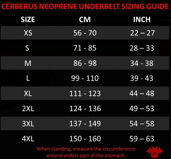 Cerberus 7MM Neoprene Underbelt 8 Cerberus 7MM Neoprene Underbelt - Image 6