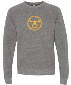 Elitefts Coin Crewneck Sweatshirt 7 Elitefts Coin Crewneck Sweatshirt -Goalrilla Shop coin crewneck hoodie grey 6