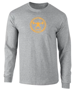 Elitefts Coin Long Sleeve T-Shirt -Goalrilla Shop coin long sleeve grey 6