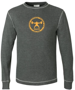 Elitefts Coin Thermal Long Sleeve Shirt 7 Elitefts Coin Thermal Long Sleeve Shirt -Goalrilla Shop coin thermal grey 1 6