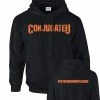 Conjugate U Hoodie -Goalrilla Shop conjugate hood black