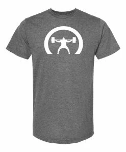 Elitefts™ Men's Crescent Only Premium T-Shirt -Goalrilla Shop cres only premium t grey