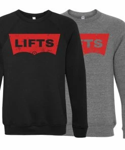 Elitefts™ Red Lifts Crewneck Sweatshirt
