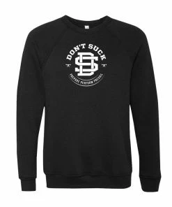 Elitefts Don't Suck Crewneck Sweatshirt -Goalrilla Shop dont suck crewneck black 6