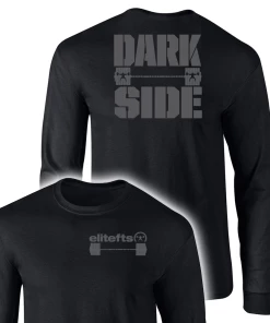 Elitefts Darkside Barbell Long Sleeve T-Shirt