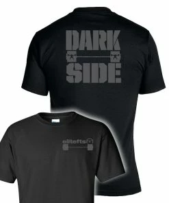 Elitefts Darkside Barbell T-Shirt -Goalrilla Shop ds barbell tee black 6
