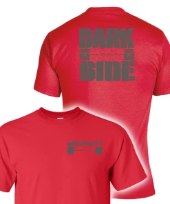 Elitefts Darkside Barbell T-Shirt -Goalrilla Shop ds barbell tee red 6