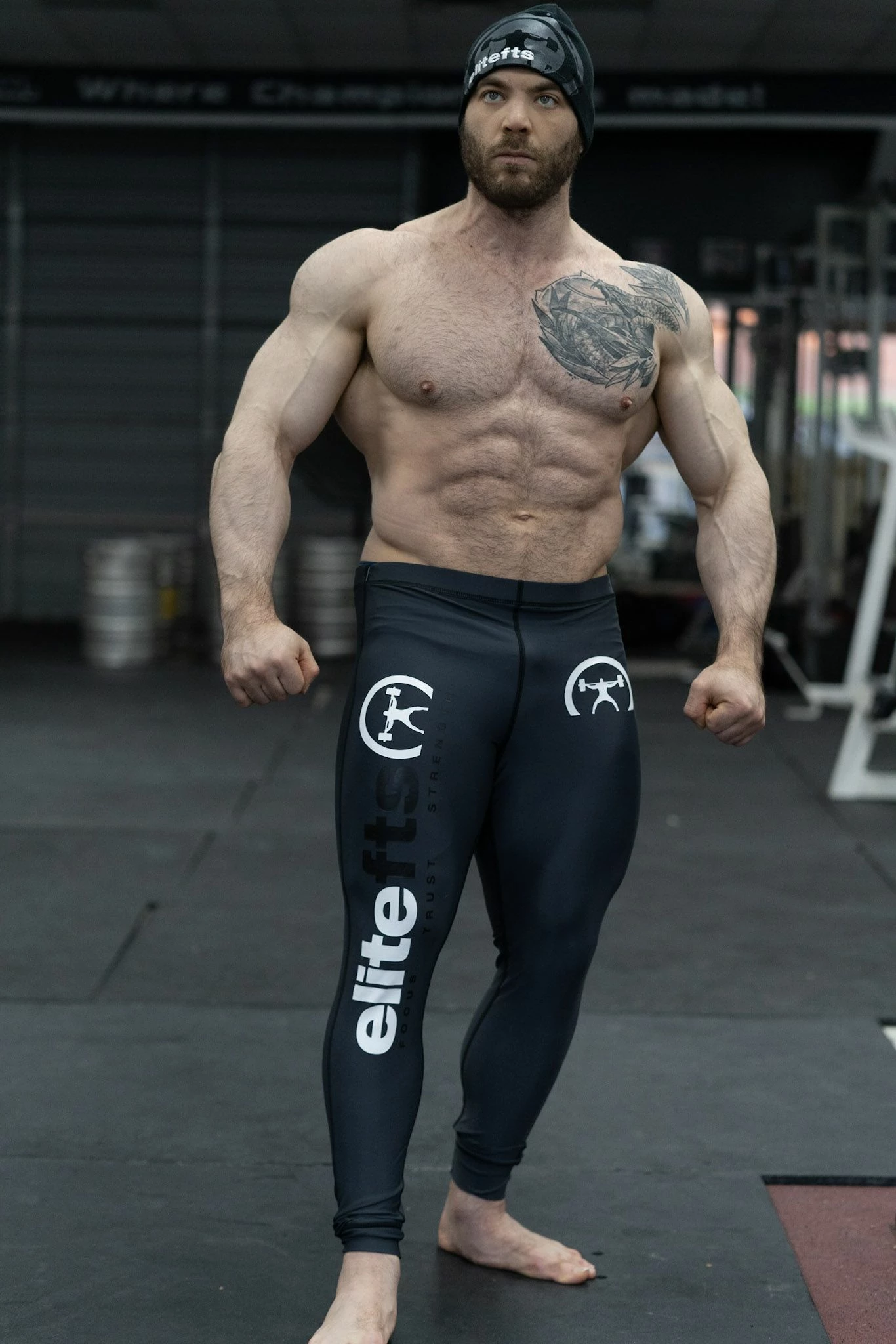 Elitefts Gray Compression Pants 4 Elitefts Gray Compression Pants - Image 2