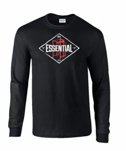 Elitefts Essential Rack Long Sleeve T-Shirt -Goalrilla Shop ess rack ls blk 6
