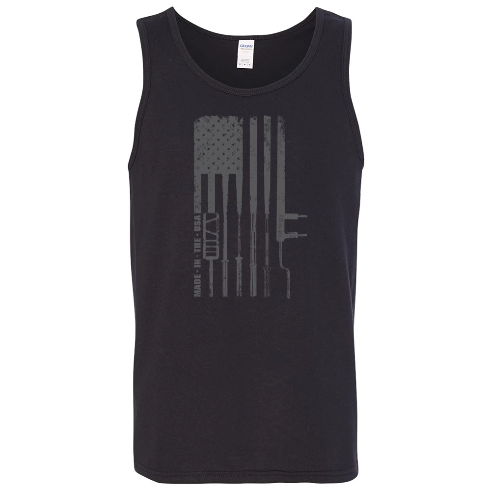EliteFTS Flag Barbell Tank Top 4 EliteFTS Flag Barbell Tank Top - Image 2