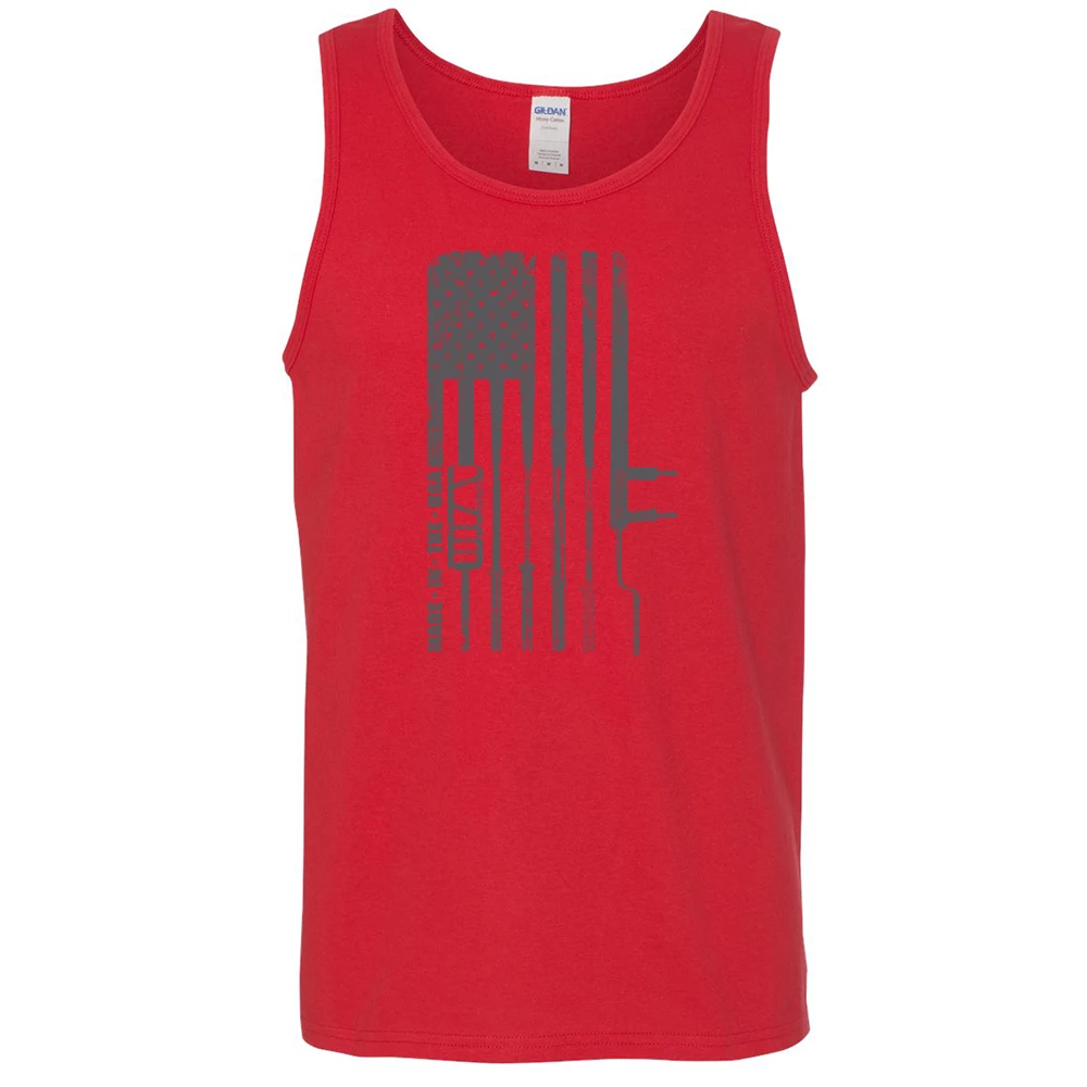EliteFTS Flag Barbell Tank Top 5 EliteFTS Flag Barbell Tank Top - Image 3