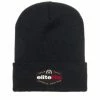 Elitefts™ Patch Cuffed Knit Beanie Black -Goalrilla Shop folded patch beanie black