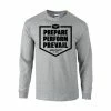 Elitefts PPP Badge Long Sleeve T-Shirt -Goalrilla Shop gilden long sleeve shirt pppbadge gray