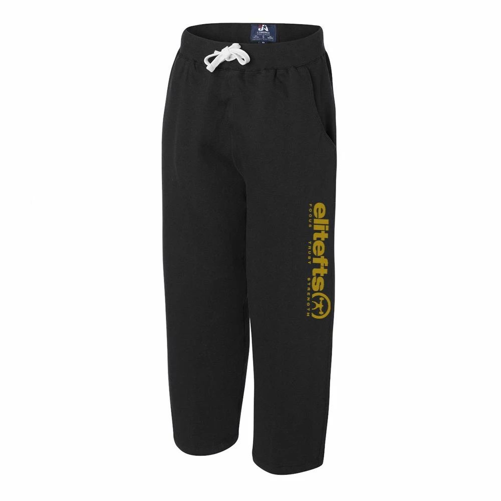 EliteFTS Tagline Vegas Gold Open Bottom Sweatpants 3 EliteFTS Tagline Vegas Gold Open Bottom Sweatpants