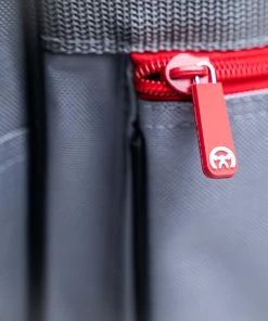 Elitefts™ Grey Crescent Tagline Duffel Bag -Goalrilla Shop grey duffel bag 3