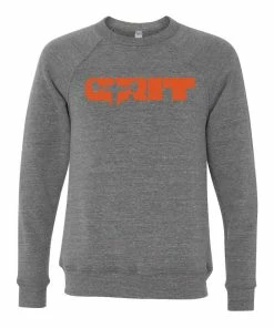 Elitefts Grit Orange Crewneck Sweatshirt -Goalrilla Shop grit orange crew grey 6