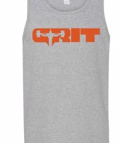 Elitefts Grit Orange Tank Top -Goalrilla Shop grit orange tank grey 5