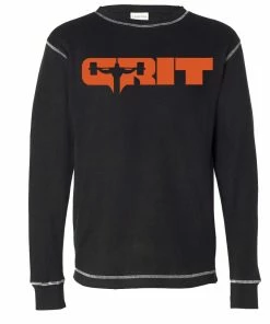 Elitefts Grit Orange Thermal Long Sleeve Shirt -Goalrilla Shop grit orange thermal blk 6