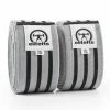 Elitefts Heavy Knee Wrap, Gray W/Blk Stripes 3.0M