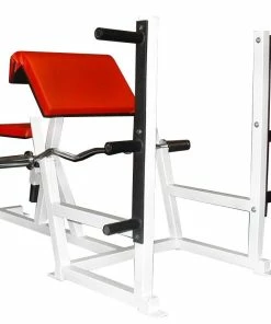 Elitefts™ Preacher Curl With Weight Racks