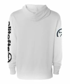 Elitefts™ Branded Hoodie -Goalrilla Shop independentredlighthoodback white