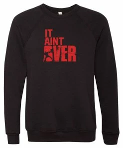 Elitefts It Aint Over Crewneck Sweatshirt -Goalrilla Shop it ain t over crewneck black 6