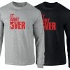 Elitefts It Aint Over Long Sleeve T-Shirt -Goalrilla Shop it ain t over longsleeveboth