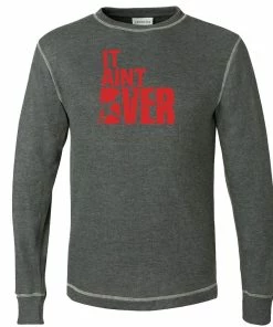 Elitefts It Aint Over Thermal Long Sleeve Shirt -Goalrilla Shop it ain t over thermalcharcoal 6