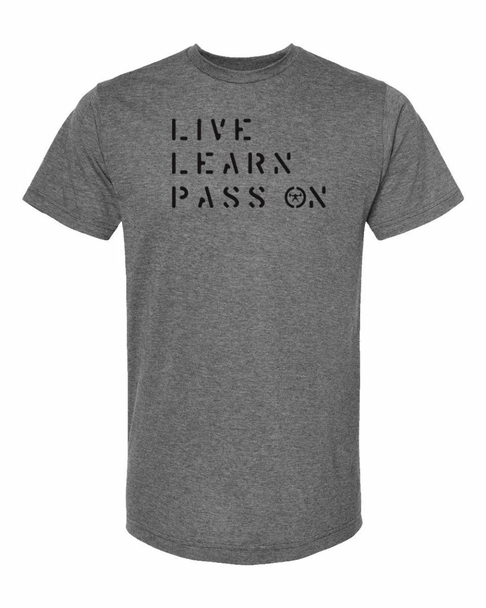 Elitefts™ Live Learn Pass On Premium T-Shirt 4 Elitefts™ Live Learn Pass On Premium T-Shirt - Image 2