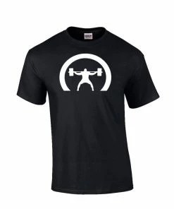 Elitefts Men's Crescent Only T-Shirt -Goalrilla Shop mens s cres only tee blk 6