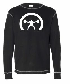 Elitefts Men's Crescnet Only Thermal Long Sleeve Shirt -Goalrilla Shop mens s cres only thermal blk 6
