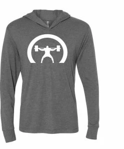 Elitefts Men's Crescnet Only Unisex Hoodie -Goalrilla Shop mens s cres only unhood grey 5