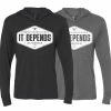 Elitefts™ It Depends Unisex Hoodie -Goalrilla Shop nl triblend hoodie depends combo