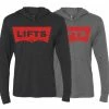 Elitefts™ Red Lifts Unisex Hoodie -Goalrilla Shop nl triblend hoodie lifts combo
