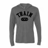 Elitefts™ Train Arch Unisex Hoodie -Goalrilla Shop nl triblend hoodie trainarch gray 1