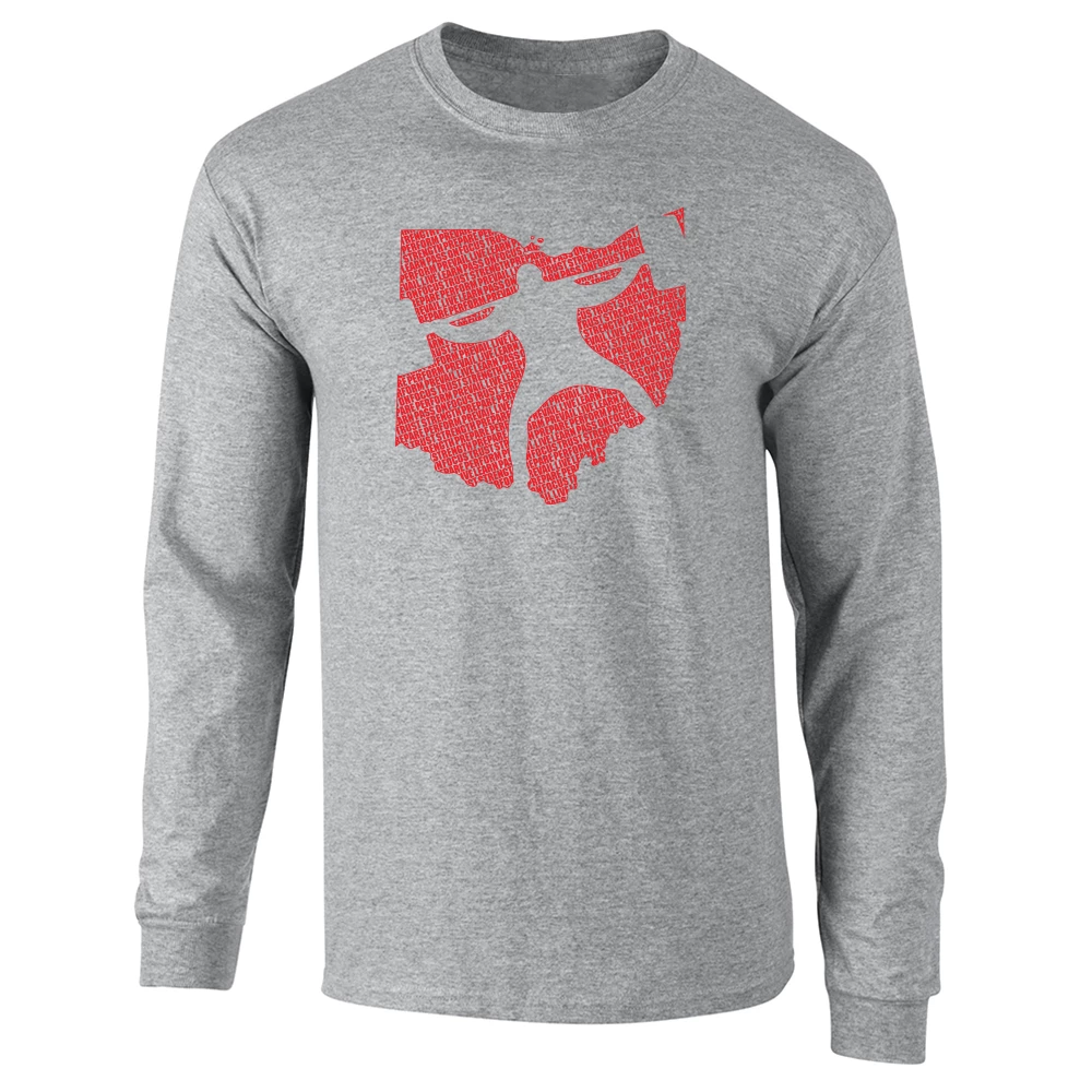 Elitefts Ohio Squatter Long Sleeve T-Shirt 5 Elitefts Ohio Squatter Long Sleeve T-Shirt - Image 3